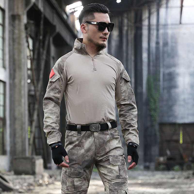Frog suit camouflage suit suit male instructor uniform military training suit thickened wear-resistant training suit