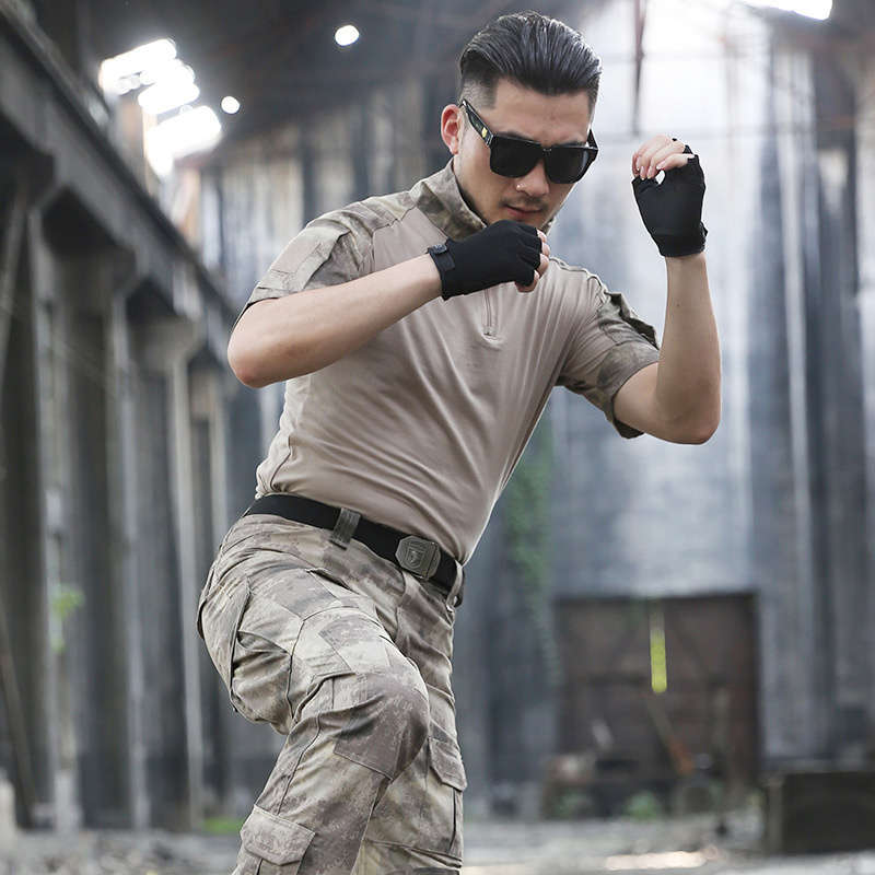 Frog suit camouflage suit suit male instructor uniform military training suit thickened wear-resistant training suit