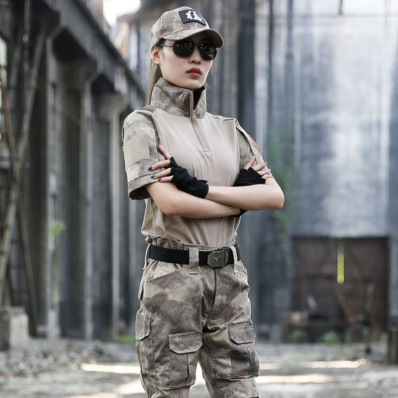 Frog suit camouflage suit suit male instructor uniform military training suit thickened wear-resistant training suit