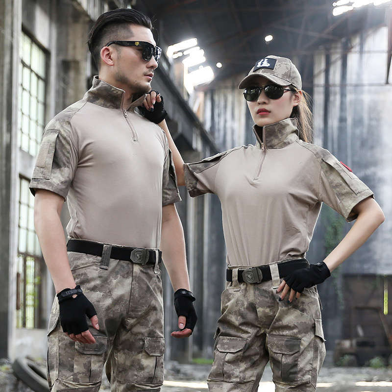 Frog suit camouflage suit suit male instructor uniform military training suit thickened wear-resistant training suit