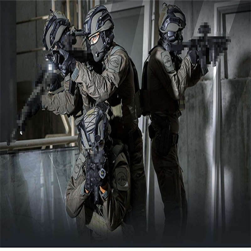 Pioneer tactical frog suit outdoor training wear-resistant breathable long-sleeved top combat uniform