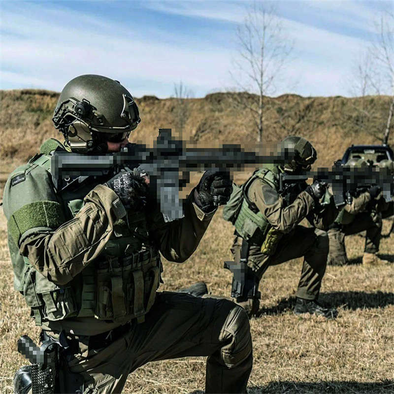 Pioneer tactical frog suit outdoor training wear-resistant breathable long-sleeved top combat uniform
