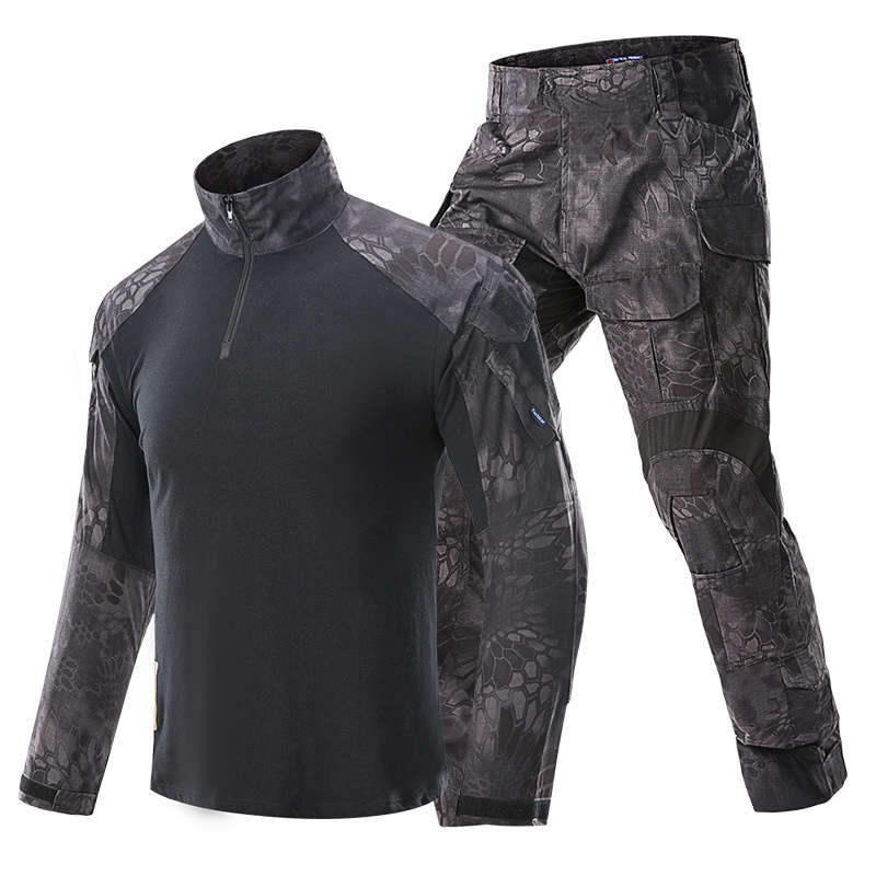 G3 model Man Military Army Combat Suit Camouflage Long Sleeve Cargo Work Pants