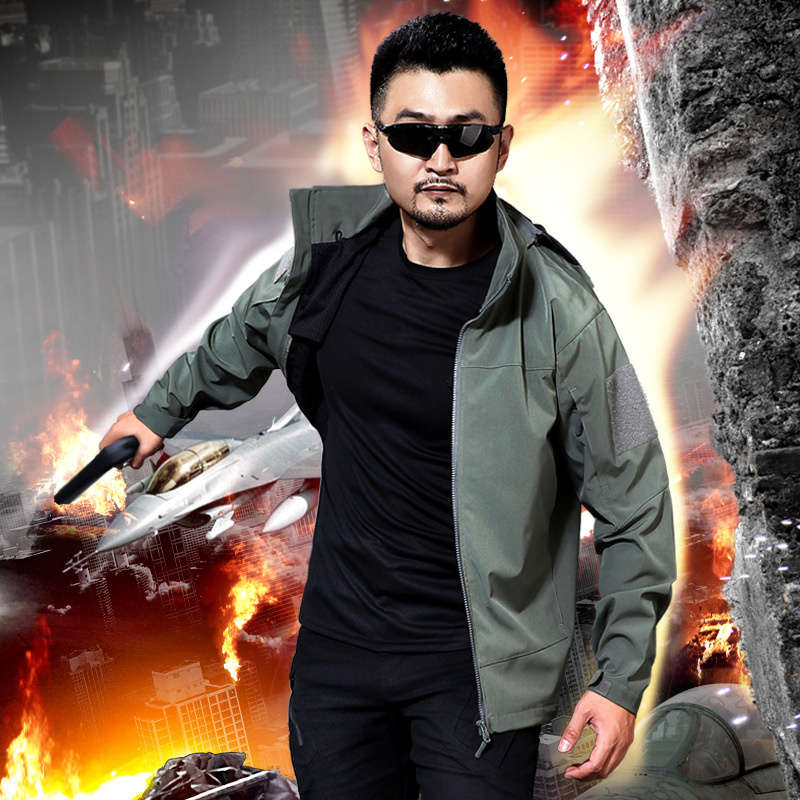 Men's autumn and winter waterproof outdoor combat uniform wear-resistant and breathable