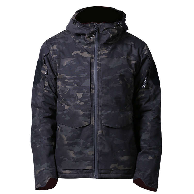 Winter Warm Plus Fleece Thick Fan Tactical Coat Breathable Waterproof