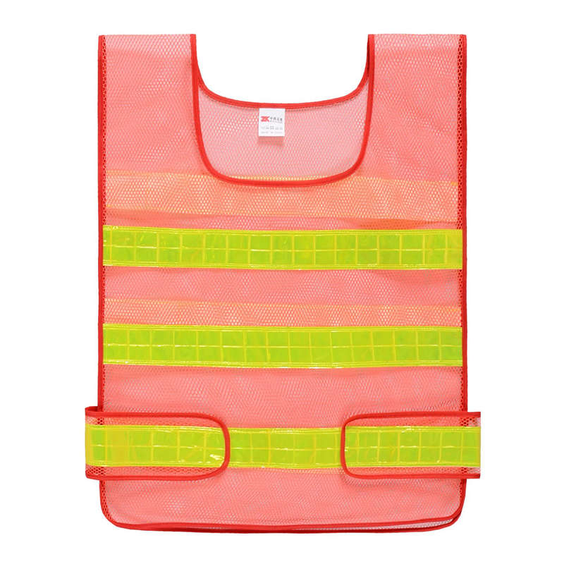 Mesh fabric printable lattice reflective vest traffic sanitation reflective vest construction site construction reflective clothing
