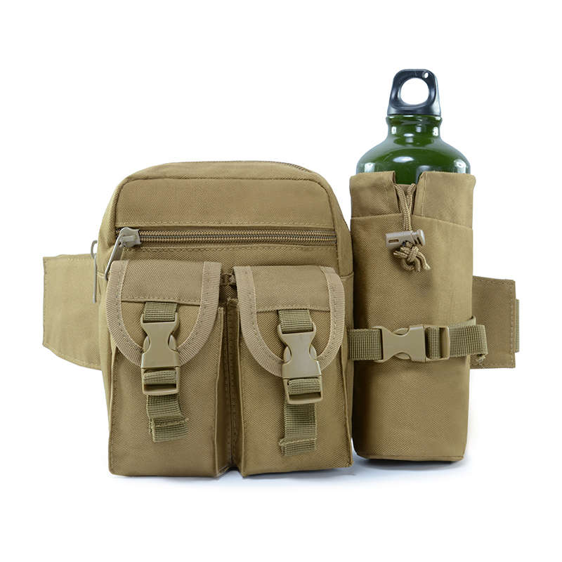 Tactical Waist Bag Military Fanny Pack,Waterproof Utility Belt with Water Bottle Holder