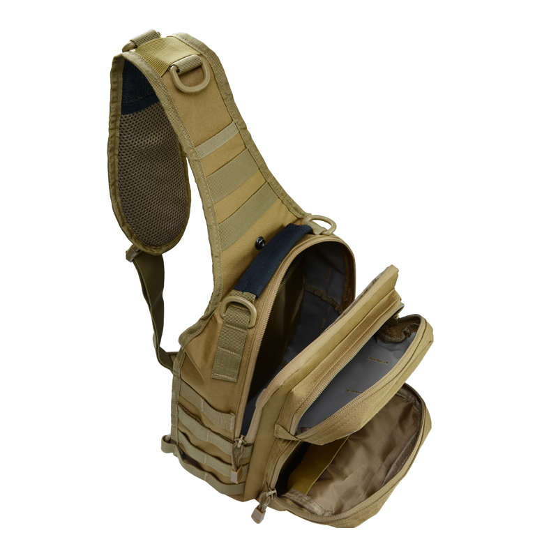 Tactical  Sling Bag Pack with Pistol Holster Sling Shoulder Assault Range Backpack for Concealed Carry