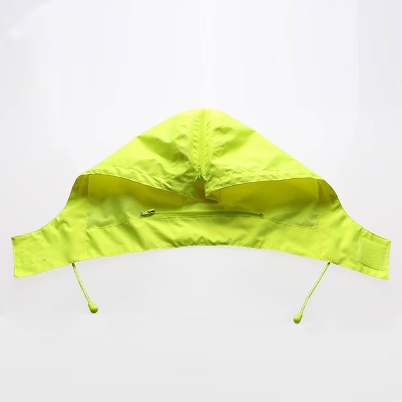 fluorescent yellow black orange camouflage raincoat wholesale sanitation labor protection reflective raincoat thickened outdoor long labor protection raincoat