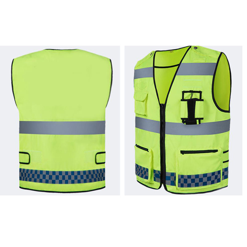 Waterproof mesh reflective vest riding traffic security patrol duty reflective clothing Oxford cloth reflective vest