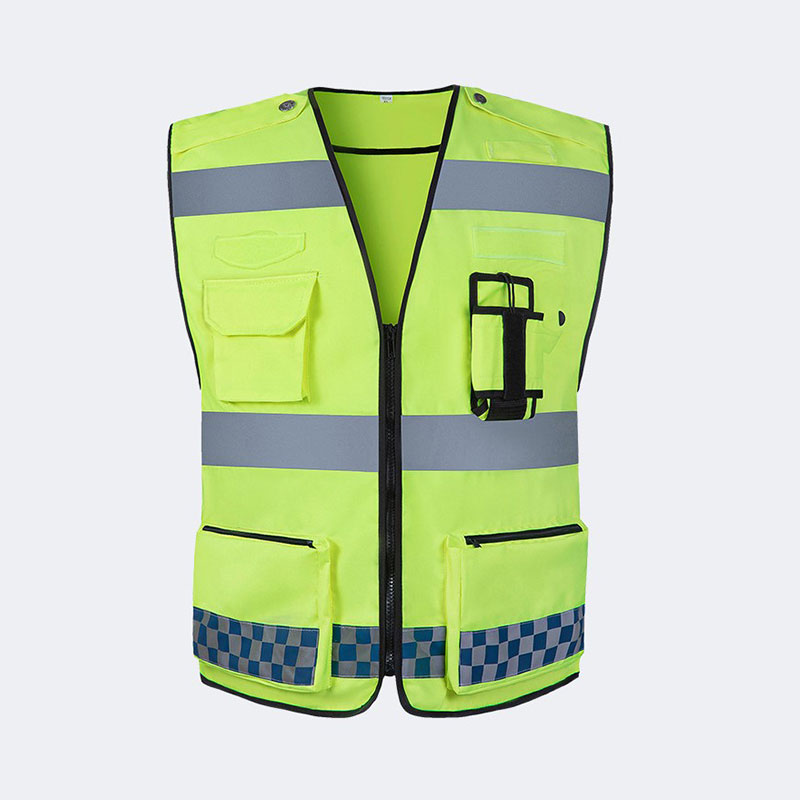 Waterproof mesh reflective vest riding traffic security patrol duty reflective clothing Oxford cloth reflective vest