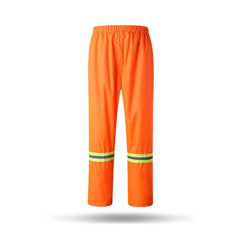 Reflective raincoat rain pants suit sanitation worker safety clothing adult split outdoor labor protection waterproof raincoat overalls
