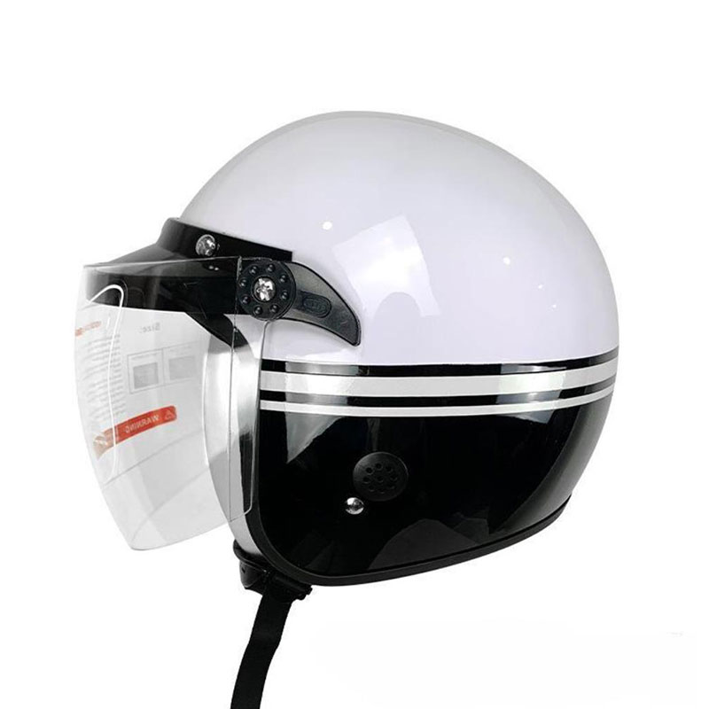 Traffic patrol riot helmet in summer riding sunscreen helmet security protective helmet and helmet