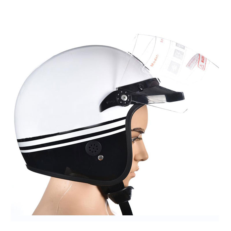 Traffic patrol riot helmet in summer riding sunscreen helmet security protective helmet and helmet