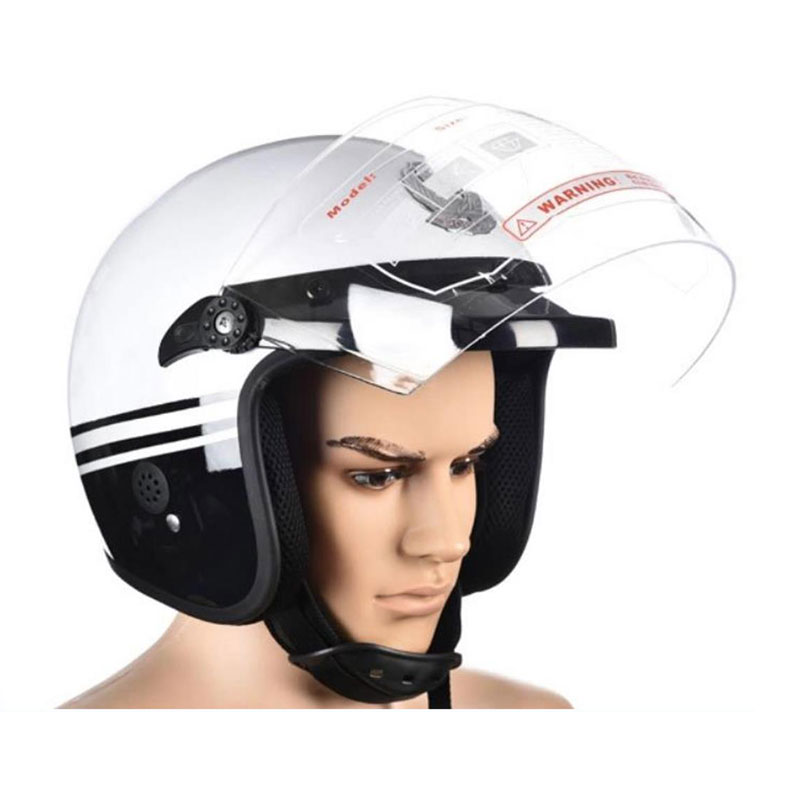 Traffic patrol riot helmet in summer riding sunscreen helmet security protective helmet and helmet