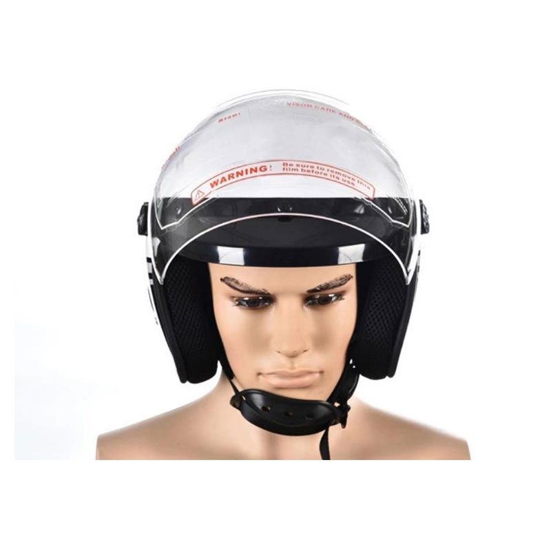 Traffic patrol riot helmet in summer riding sunscreen helmet security protective helmet and helmet