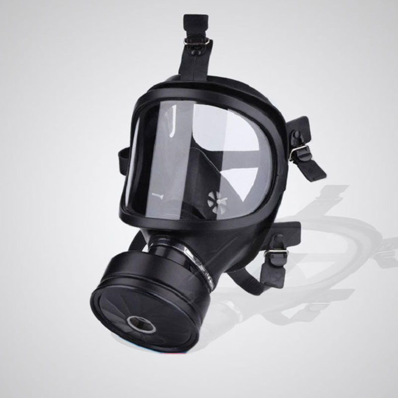 Gas mask for fire protection, dust prevention, fog prevention, gas prevention, full-face mask, filter type police