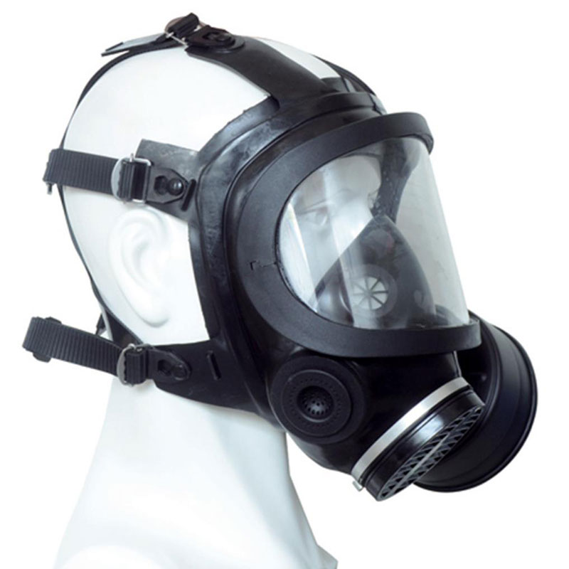 Gas mask, large view, fire protection, gas protection, comprehensive mask, chemical smoke and gas protection mask, headwear