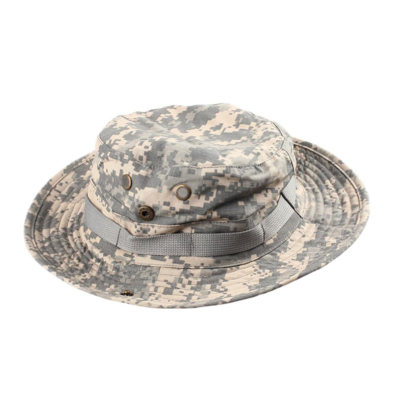 Tactical Training Camouflage Round Brim Bucket Hat