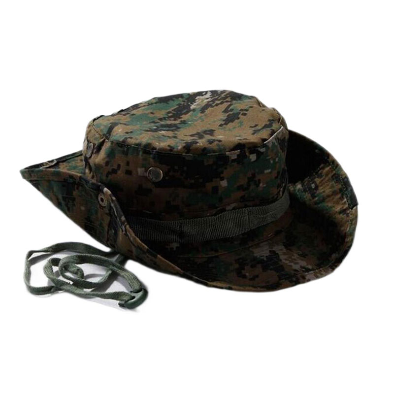 Tactical Training Camouflage Round Brim Bucket Hat