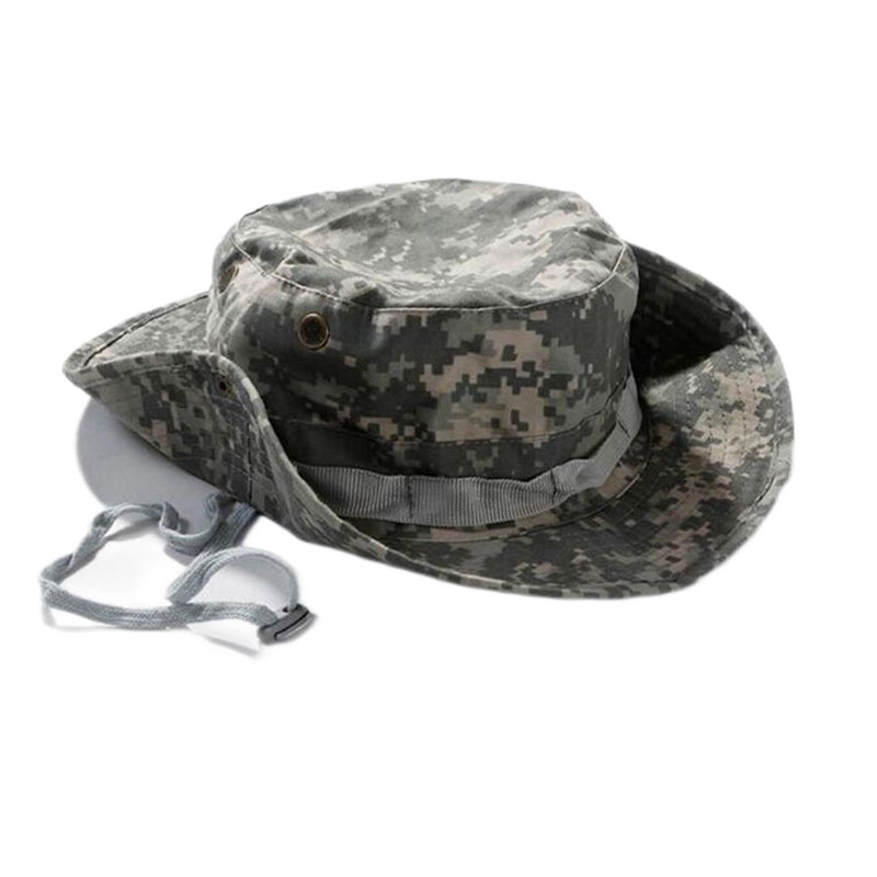 Tactical Training Camouflage Round Brim Bucket Hat