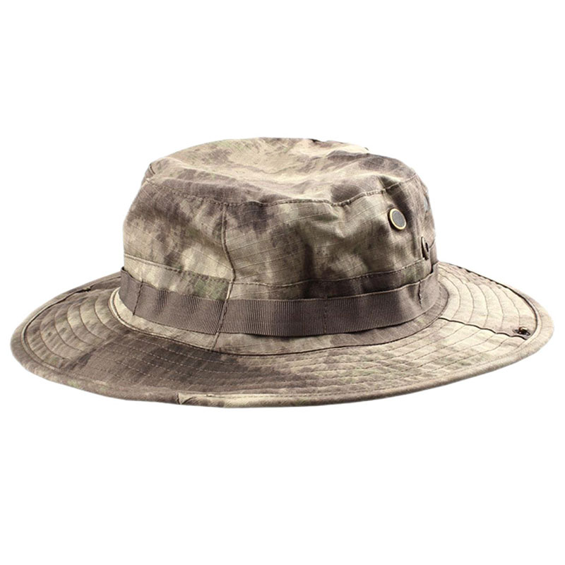 Tactical Training Camouflage Round Brim Bucket Hat