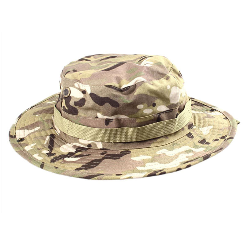 Tactical Training Camouflage Round Brim Bucket Hat