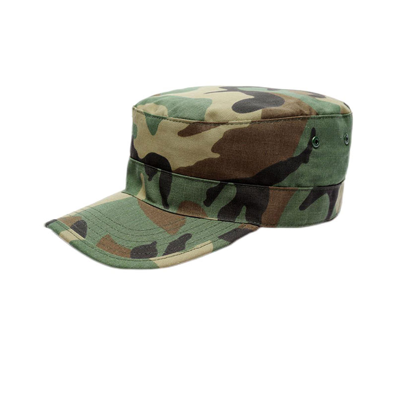 Outdoor Camouflage Tactical Camouflage Training Flat Top Military Cap