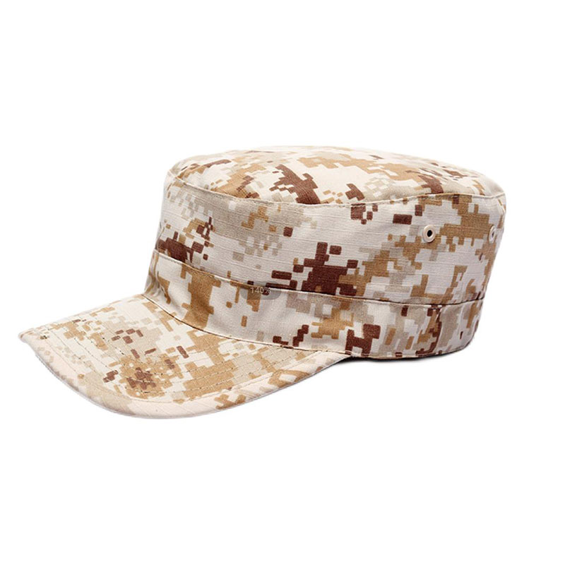 Outdoor Camouflage Tactical Camouflage Training Flat Top Military Cap