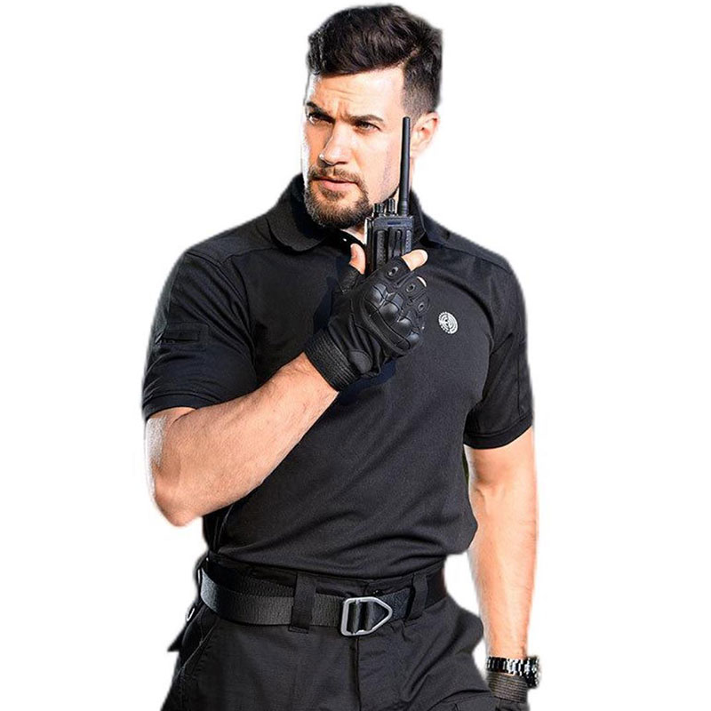 short -sleeved T -shirt men's outdoor sports tactical tactical POLO shirt turned short -sleeved camouflage speed dry clothes