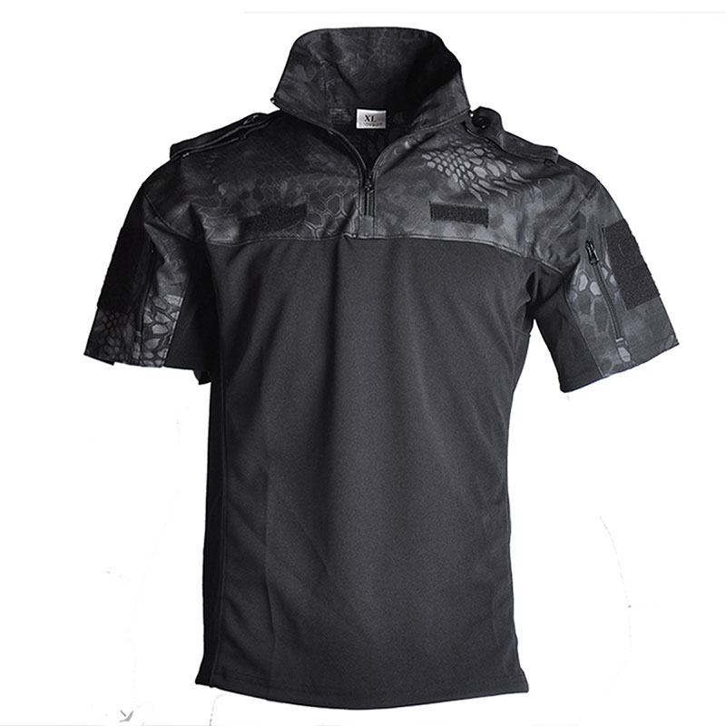 Frog clothes top frog clothing short -sleeved clothing camouflage camouflage camouflage camouflage