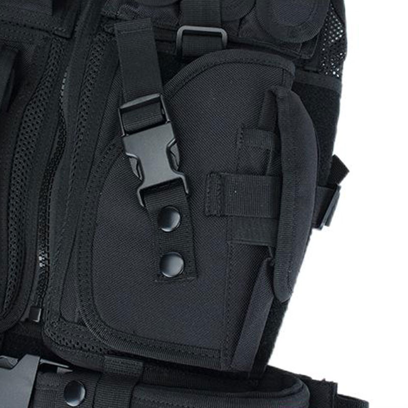 Outdoor Multifunctional MOLLE System Quick-drying Breathable Camouflage Mesh Tactical Vest