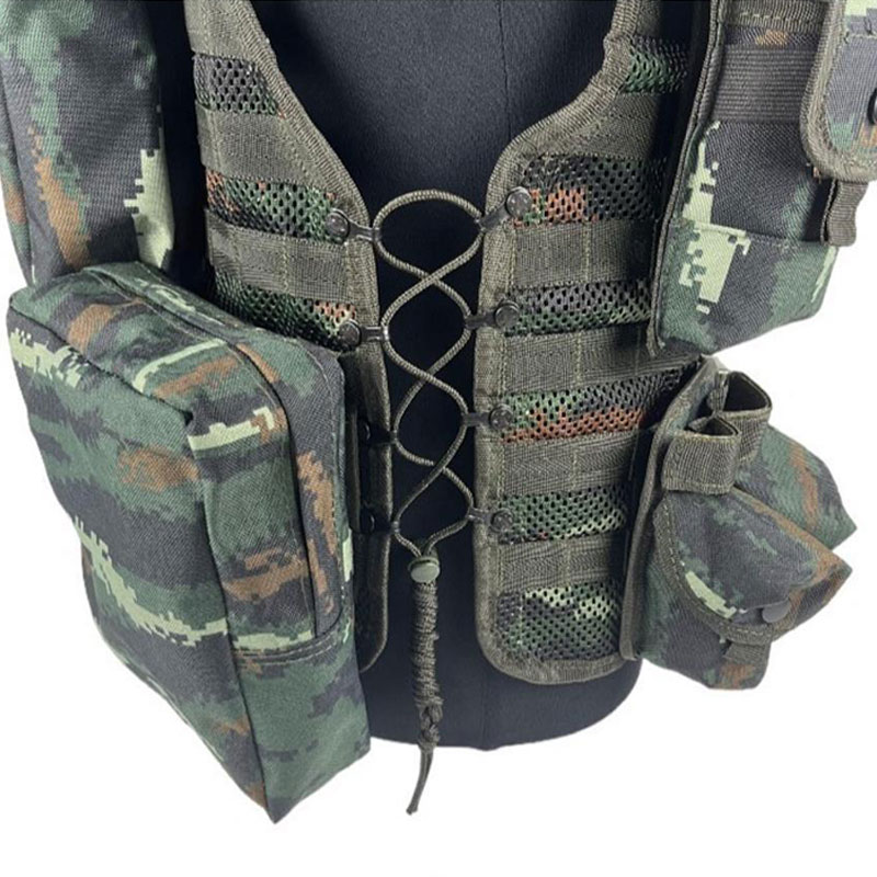 Tiger Spot Steel Wire Quick Release Weight Training Vest Protective Equipment Tactical Vest
