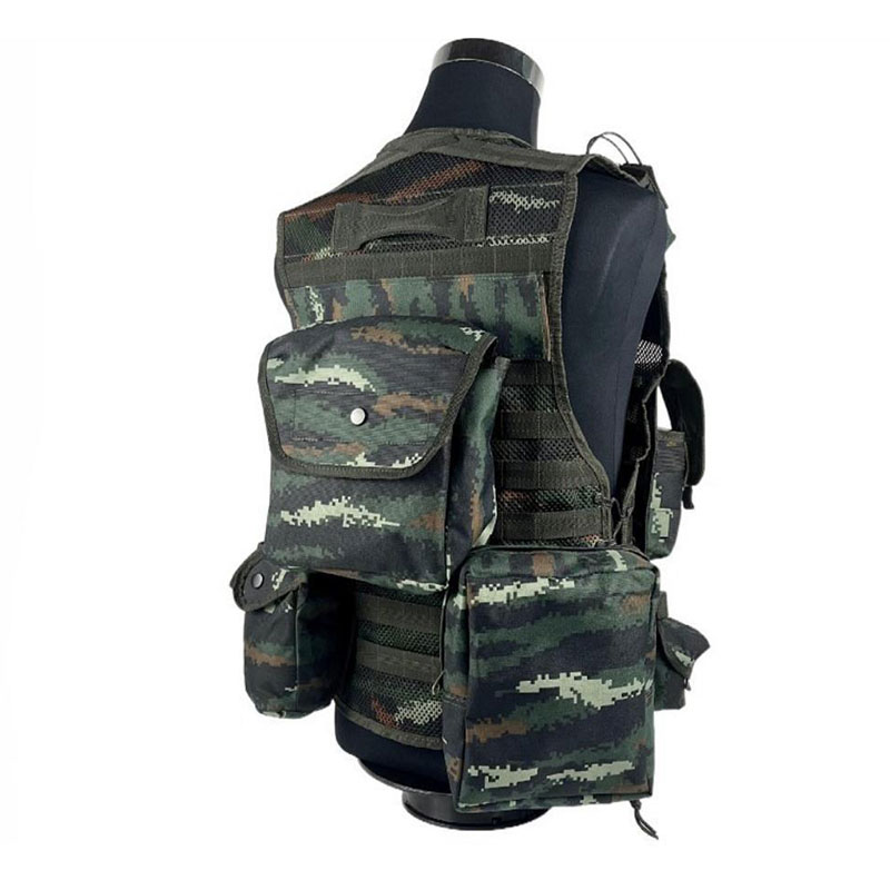 Tiger Spot Steel Wire Quick Release Weight Training Vest Protective Equipment Tactical Vest