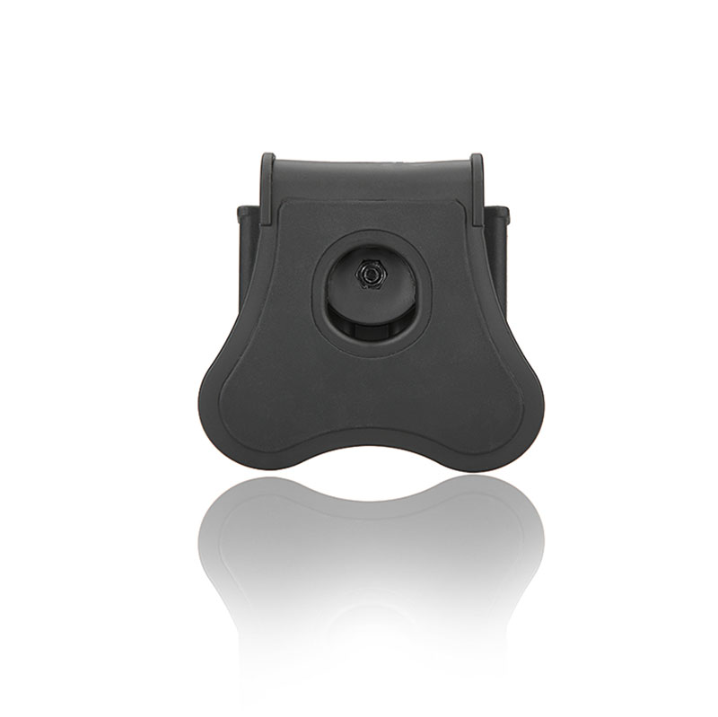 Tactical Outdoor Plastic Nylon Waist Double Magazine Holster