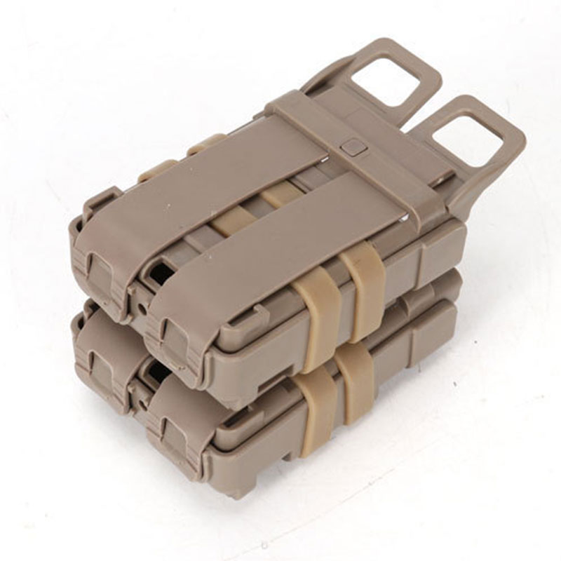 Tactical MOLLE Fast Mag M4 Hard Shell 5.56 Magazine Holster 7.62 Magazine Holster