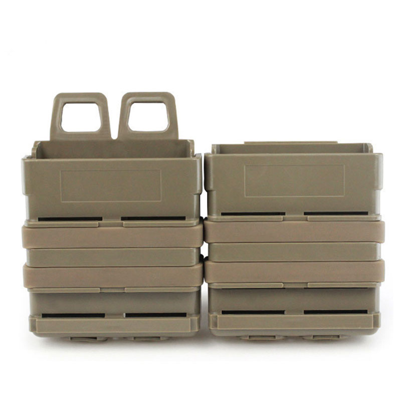 Tactical MOLLE Fast Mag M4 Hard Shell 5.56 Magazine Holster 7.62 Magazine Holster