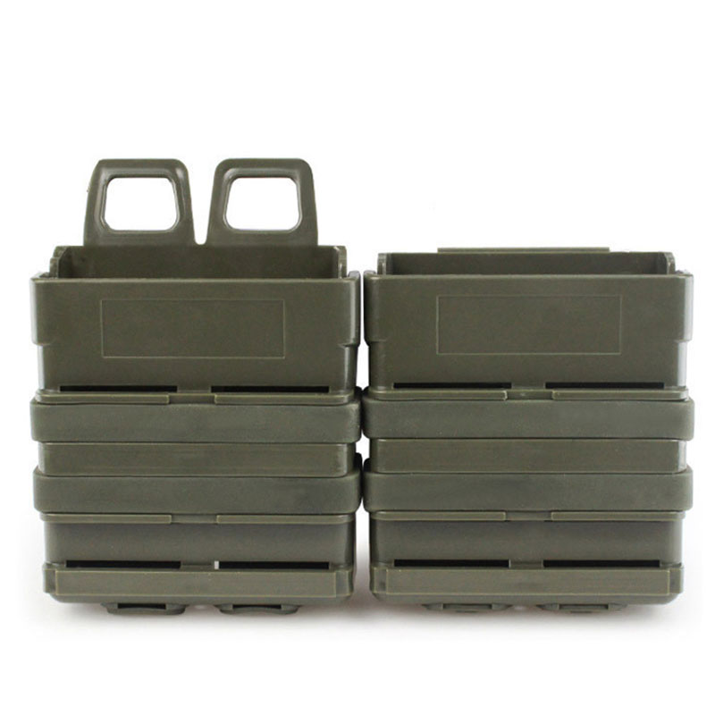 Tactical MOLLE Fast Mag M4 Hard Shell 5.56 Magazine Holster 7.62 Magazine Holster