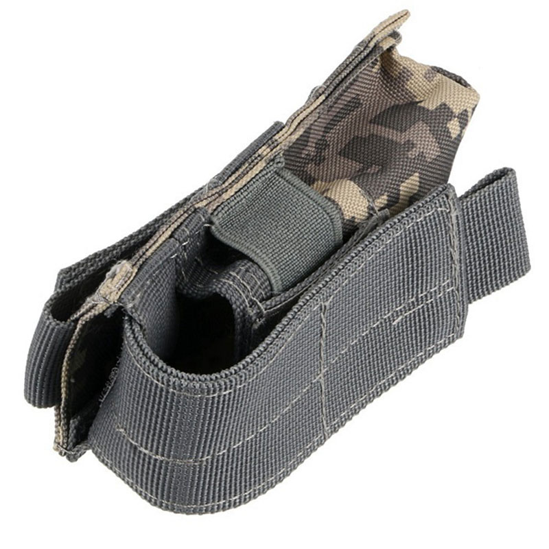 Tactical Outdoor Camouflage MOLLE Small Single-link Magazine PHolster