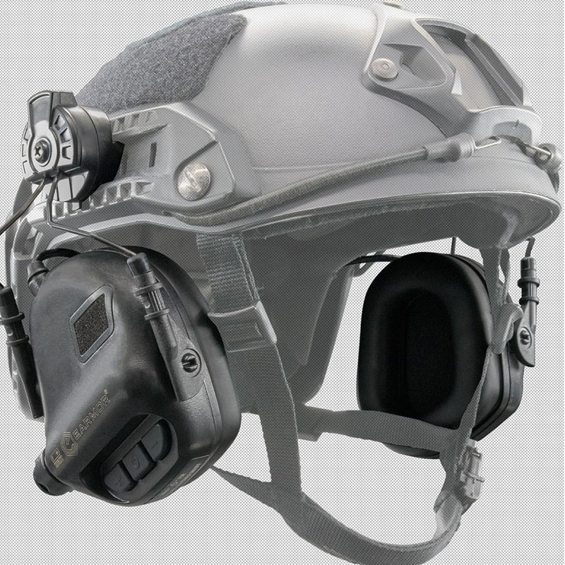 Head-mounted electronic pickup noise-cancelling headphones automatic noise-cancelling industrial shooting noise-cancelling comfort labor insurance sleep headphones