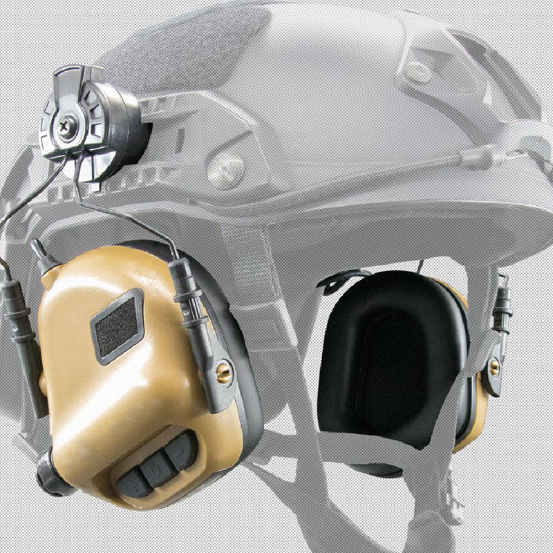 Head-mounted electronic pickup noise-cancelling headphones automatic noise-cancelling industrial shooting noise-cancelling comfort labor insurance sleep headphones