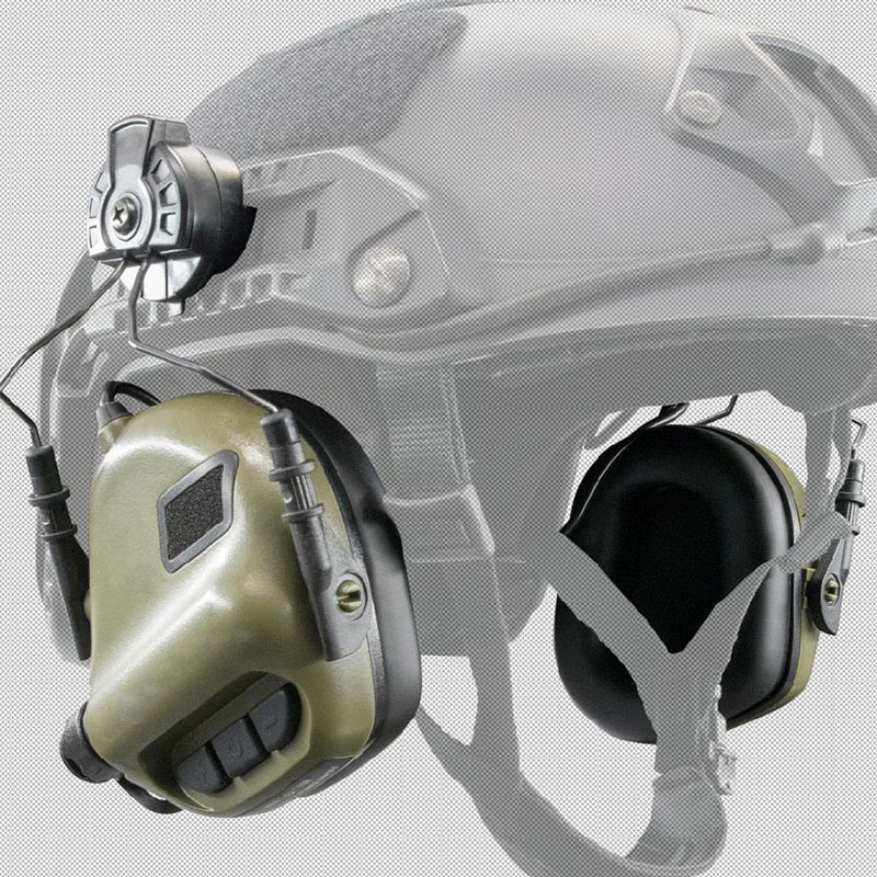 Head-mounted electronic pickup noise-cancelling headphones automatic noise-cancelling industrial shooting noise-cancelling comfort labor insurance sleep headphones
