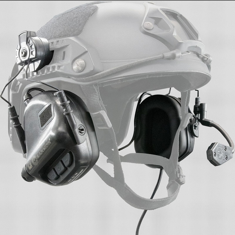Electronic sound pickup noise reduction headset automatic noise reduction industrial shooting noise reduction labor insurance sleep headset communication headset