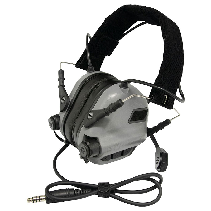 Electronic pickup and noise reduction earphones tactical shooting hearing protection Tarkov can communicate with the same style