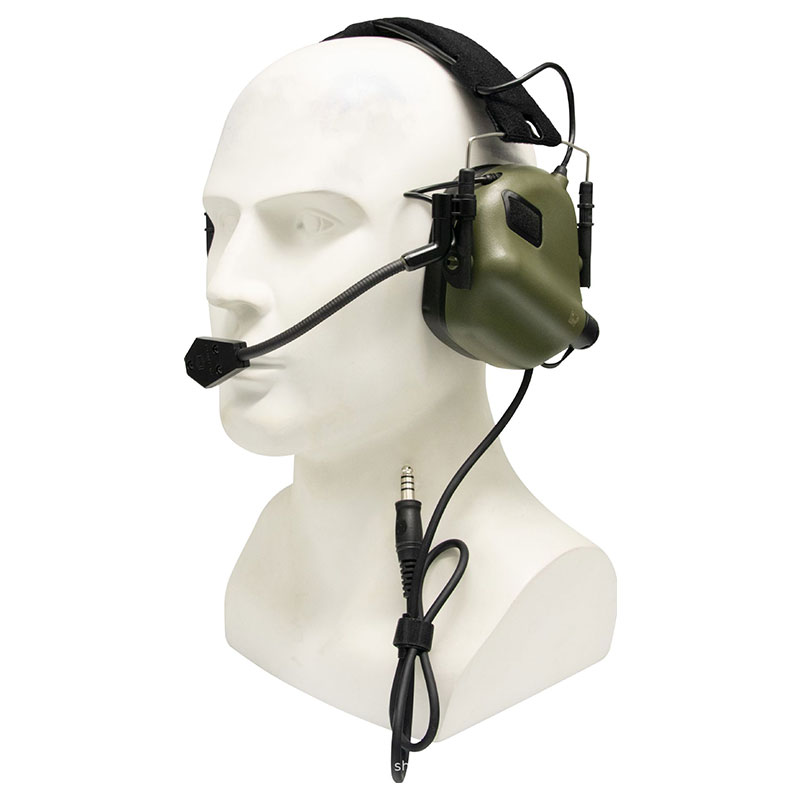 Electronic pickup and noise reduction earphones tactical shooting hearing protection Tarkov can communicate with the same style