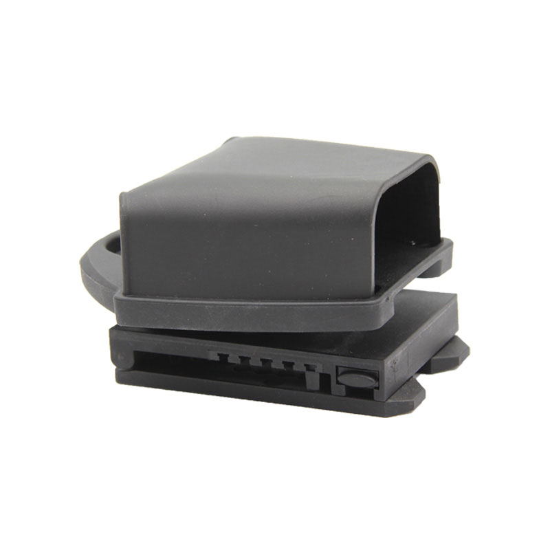 Black plastic steel sleeve, quick pull waist sleeve, outdoor waterproof equipment, tactical handcuff sleeve