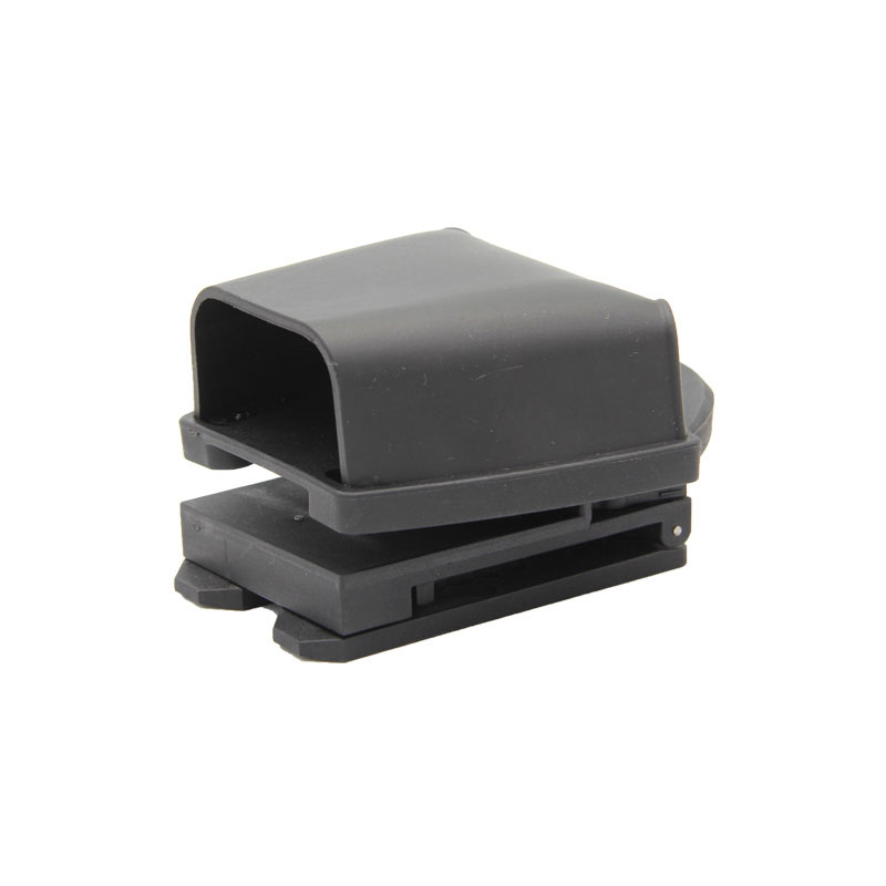 Black plastic steel sleeve, quick pull waist sleeve, outdoor waterproof equipment, tactical handcuff sleeve