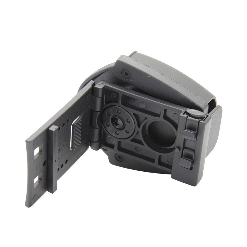 Black plastic steel sleeve, quick pull waist sleeve, outdoor waterproof equipment, tactical handcuff sleeve