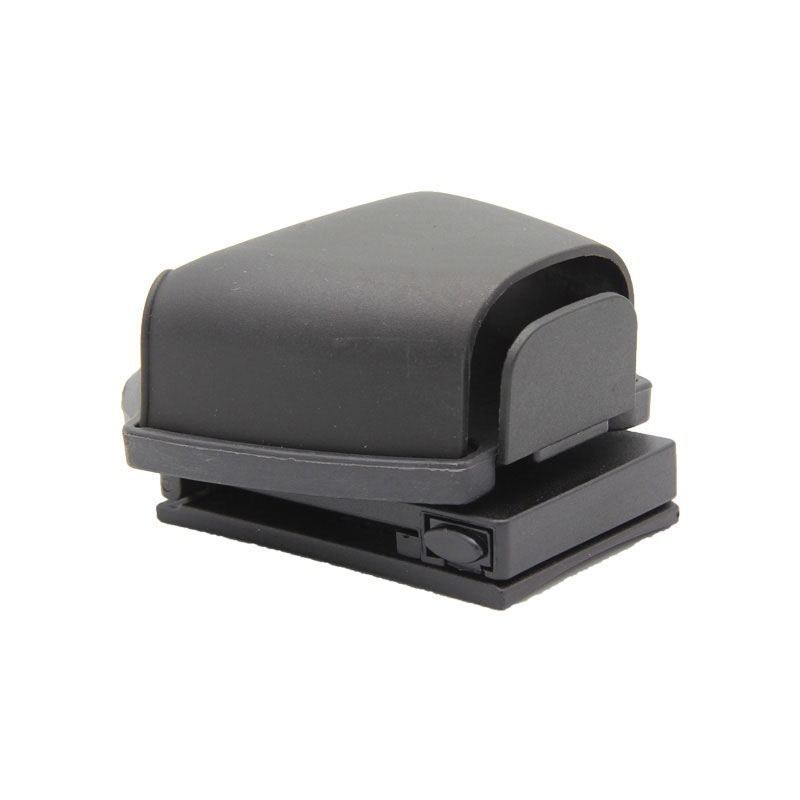 Black plastic steel sleeve, quick pull waist sleeve, outdoor waterproof equipment, tactical handcuff sleeve