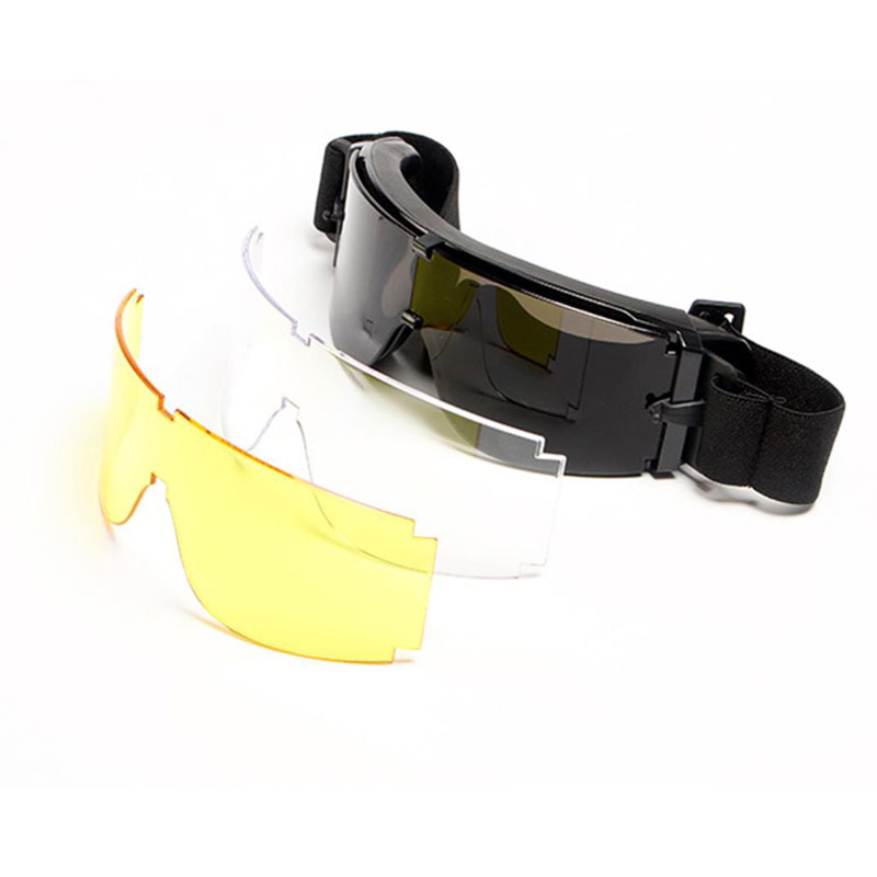 Outdoor Tactical Glasses Windproof Anti-fog Anti-ultraviolet Goggles